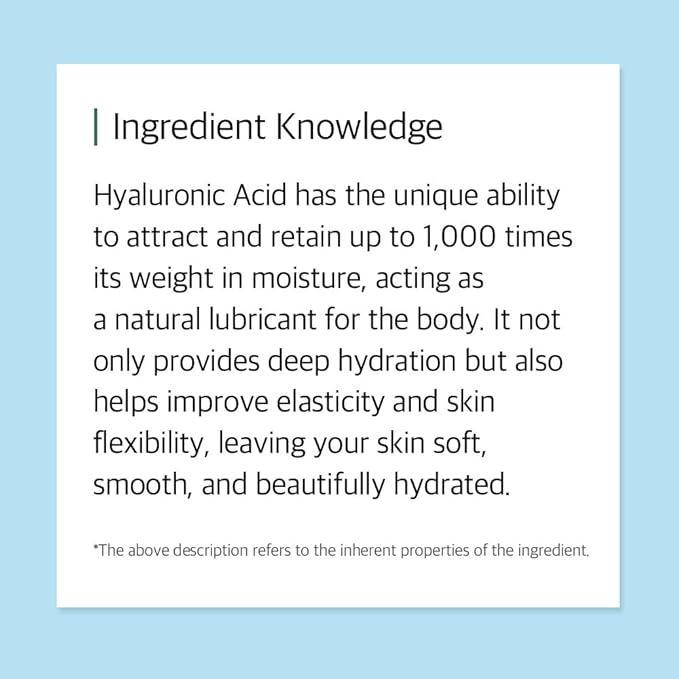 mixsoon Glacier Water Hyaluronic Acid Serum - Non-greasy Hydration Booster, Firming Facial Serum For Radiant, Dewy Skin - Korean Serum for Glass Skin (1.01 fl.oz / 30ml)