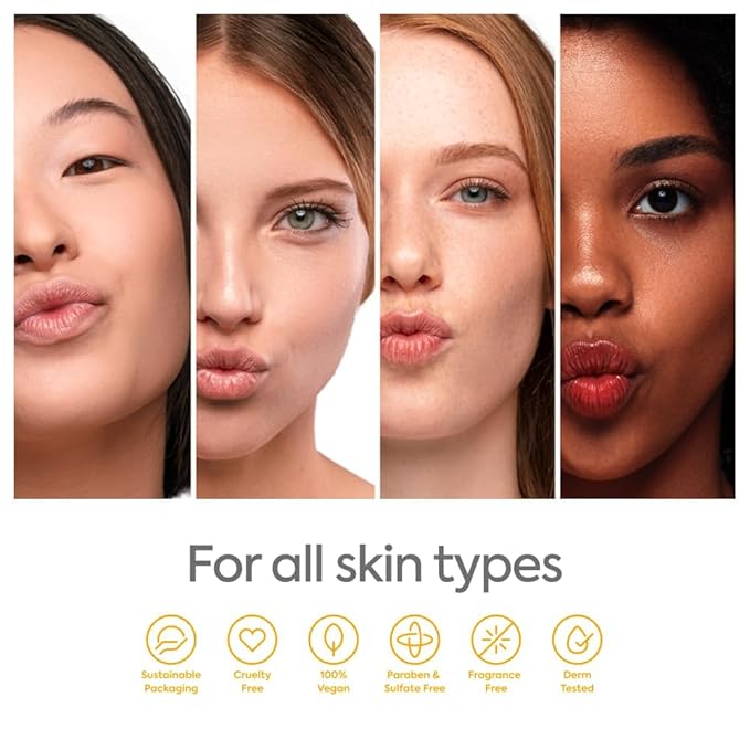 IYKYK by Makari Glow & Go Skincare Kit, Niacinamide Soap, Ceramide Collagen Body Lotion & Hyaluronic Booster Serum, Hydrating & Radiance Boosting Skin Care Set, Vegan, No Fragrance, Paraben & Sulfate