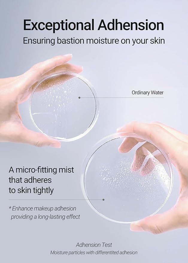 JUNG SAEM MOOL Essential Mool Micro Fitting Face Mist 4.06 Fl Oz, Ultra-Fine Hydrating Makeup Setting Spray with Thermal Spring Water, Long-Lasting Fixing Power Dewy Glow Primer, Korean Face Mist