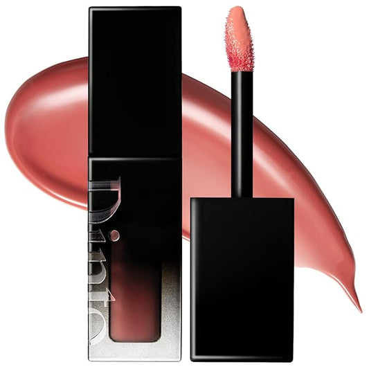 DINTO Blur-Glowy Lip Tint - Glossy Finish, Hydrating, Long Lasting, Lightweight Texture, Non-Sticky, Vegan & Cruelty-Free, K beauty (201 Nobilitas, 0.11 fl.oz)