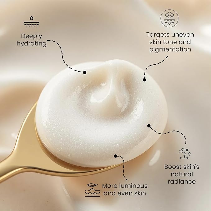 AbsolutSkin Illuminating Cream – Skin Brightening Moisturizer with Vitamin C, Mulberry & Licorice Extract – Hydrates & Evens Tone – 50ml