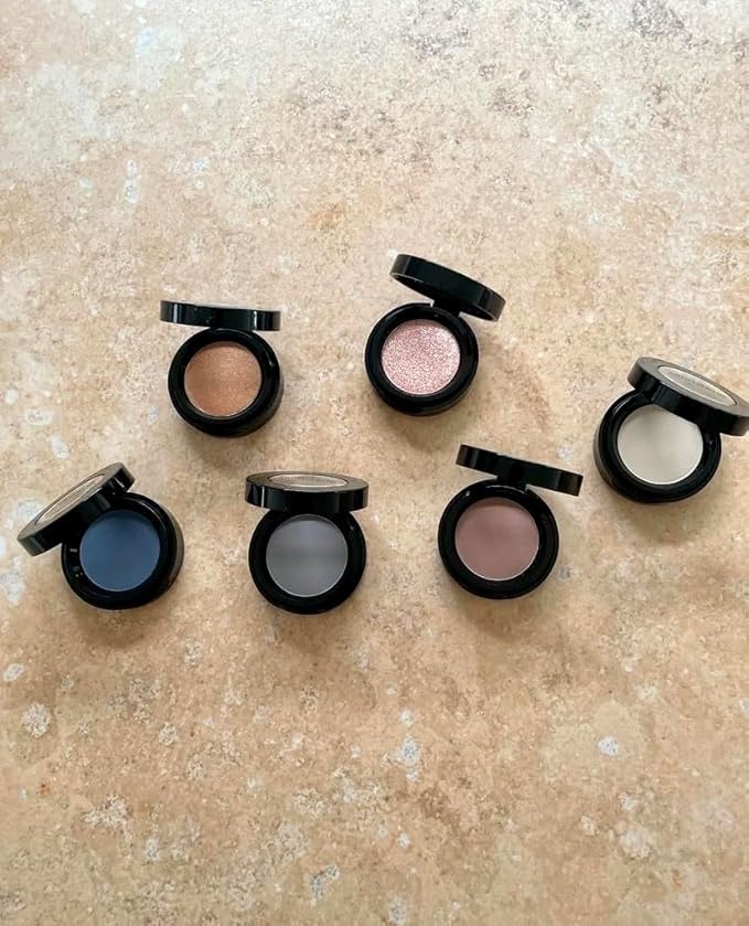 Eyeshadow for Sensitive Eyes, Eyeshadow with Long Durability, Allergy Certified, Fragrance-Free and Vegan Eye Make-Up, Hypoallergenic Make-Up (414 Light Rose)