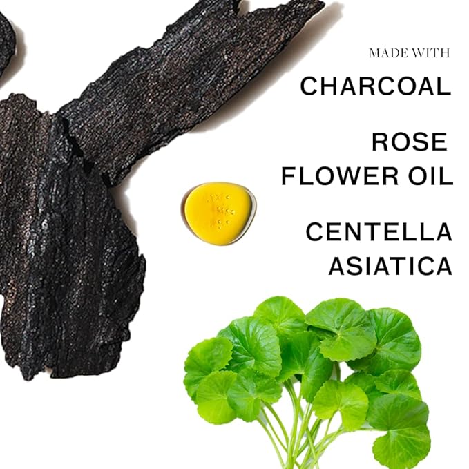 Lumin Charcoal Face Wash for Men Skincare - Daily Detox, Hydrating Face Cleanser, Removes Impurities, Exfoliates, Unclogs Pores, Controls Oil, Soothes Irritation, All Skin Types, 2 Pack