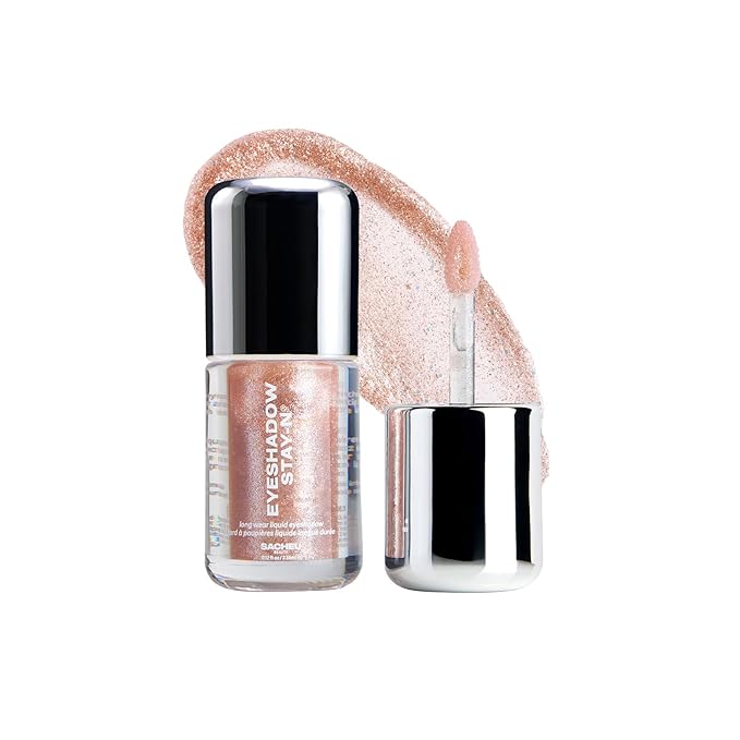 Sacheu Liquid Eyeshadow STAY-N Longwear Eye Makeup — Buildable Highly Pigmented & Blendable Eye Shadow Cream in Matte & Shimmer Finishes, Candy Dipp’d