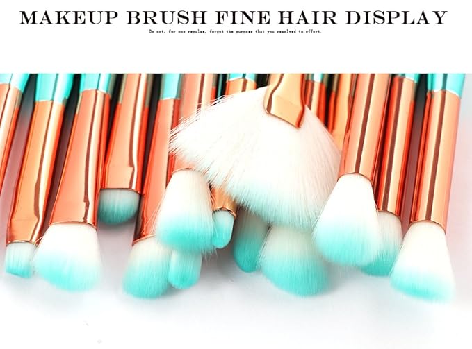 Tenmon Makeup Brush Box Set,Eyeshadow Eyeliner Makeup Brush Makeup Foundation Eyebrow Eyeliner Blush Cosmetic Concealer Brush,10PCS