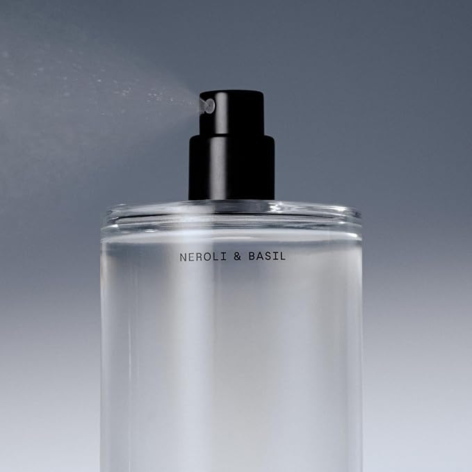 Salt & Stone Body Mist, Neroli & Basil Scent, Skincare Infused Perfume Hair & Body Spray for Women and Men, Hydrating Fragrance with Glycerin and Red Algae, Vegan, Cruelty Free, 3.4 fl oz