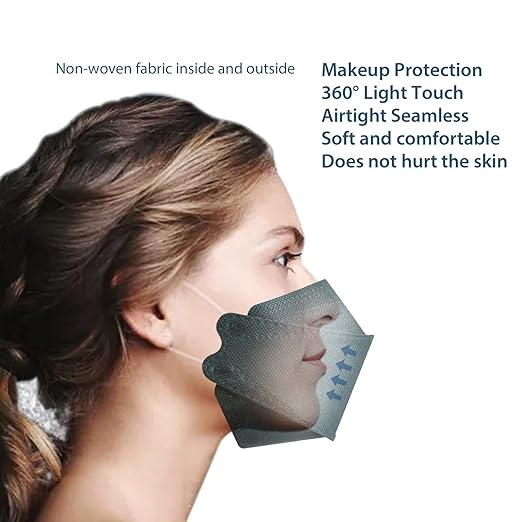KN95 Face Masks, Disposable Face Mask 50 Pcs for Adults