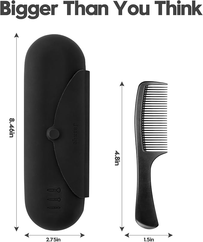 Silicone Makeup Brush Holder，Travel Makeup bag-Soft Portable Cosmetic Face Brushes Holder，Large Travel Makeup Brush Case with Anti-Fall Out Magnetic Closure