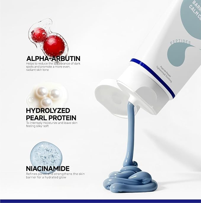 Dr.Vincent Brightened Clay Mask for Face, Deep Cleansing Kaolin Clay Masks for Blackheads and Pores, Soothing Mud Mask with Niacinamide for Dark Spots, Dull Skin, All Skin Types（5.3 oz）