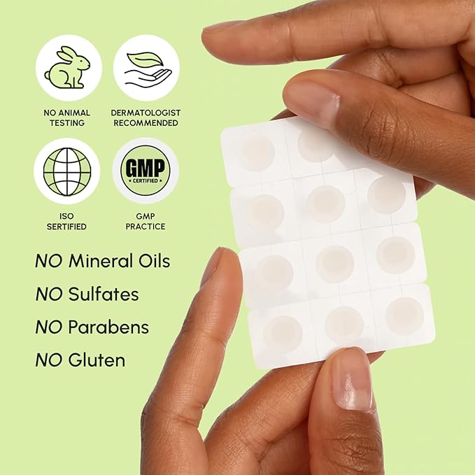 MAREE Invisible Pimple Patches 2 PACK - Clear Pimple Patches for Face - Hydrocolloid Acne Patches Anti Blemish - Zit Stickers for Face - Parches Para Acne - Pinple Zit Pimple Stickers - 144 Dots