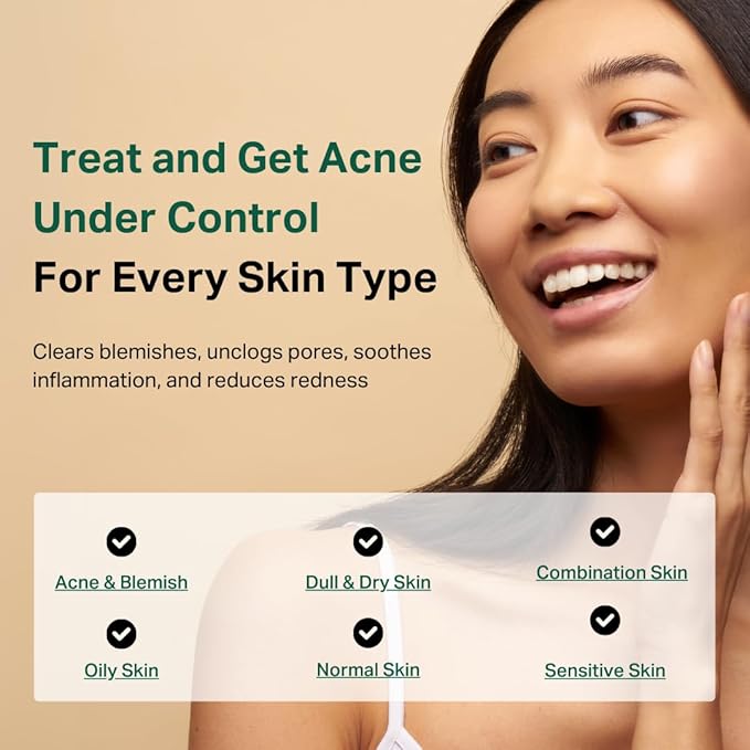 Y’OUR Essential 3-Step Acne Kit: Purifying Cleanser, Anti-Acne Serum & Healing Patches; Pimple Clearing, Pore Minimizing Skincare Routine. Made in USA. Suitable for All Skin Types