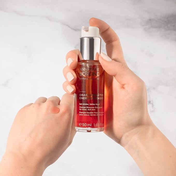 ANNEMARIE BÖRLIND – Orange Blossom Face Serum – Sustainably Sourced Facial Toner With Valuable Plant Oils to Protect the Skin Against Environmentally Induced Premature Aging – 1.69 Oz