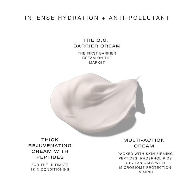 biba de sousa The Onerta® Cream Barrier with Peptide - Rich & Intense Hydration - Ultimate Cream for Dry & Mature Skin (1.7 oz)