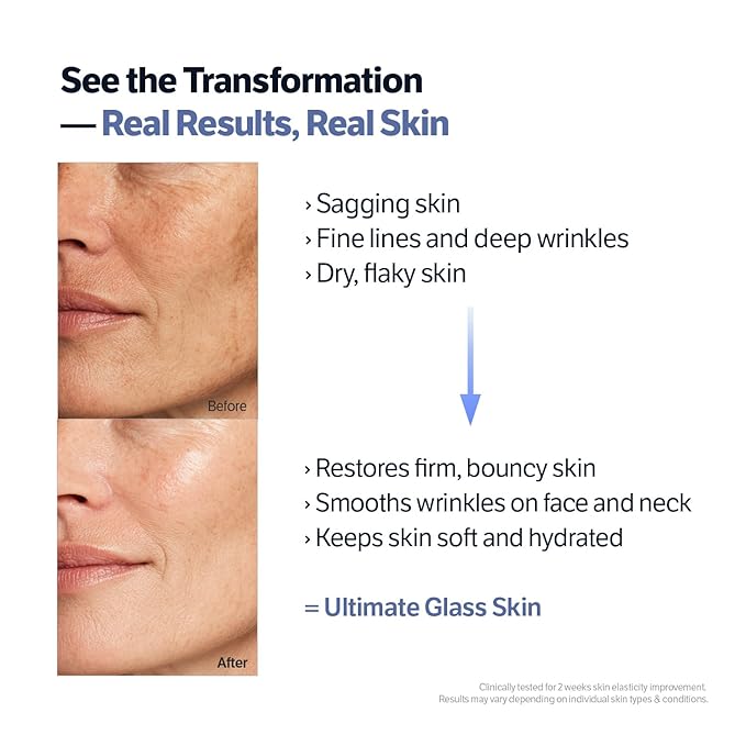 SUNGBOON EDITOR Deep Collagen Retinol Capsule Cream | Anti-Aging Cream for Wrinkles,Firming & Dry Skin | 300K White Spicules+Collagen+Retinol | Stocking Stuffers for Women | Korean Skincare,1.69 fl.oz