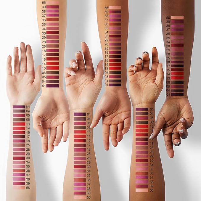 1Pcs 2 in 1 Reddish Brown Matte Lip Liner and Liquid Lipstick Stain Makeup Set for women, Long Lasting Smudge Proof Lip Tint Matte Finish Lip Gloss for All-Day Color Hold Easy to Use 36#