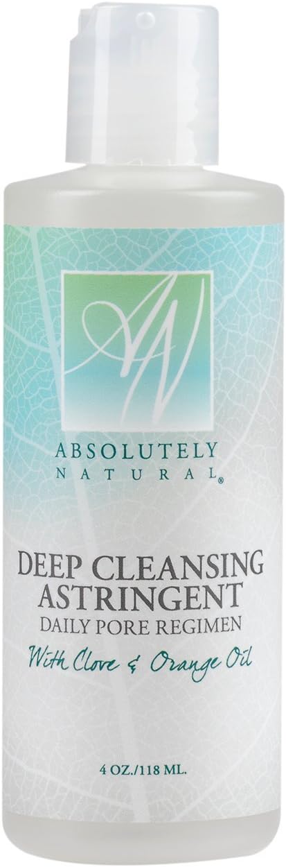 Deep Cleansing Face Astringent Helps with Oily Skin & Acne Face Wash with Clove and Orange Oil Made in The U.S.