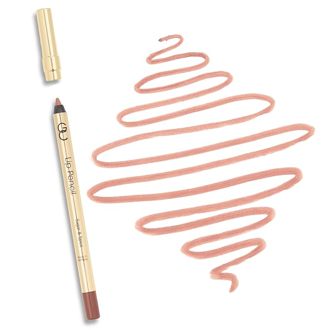 Gerard Cosmetics Lip Pencil (Sugar and Spice), Ultra Pigmented Matte Pink Lip Liner, Long Lasting, Hydrating Creamy Formula, Cruelty Free