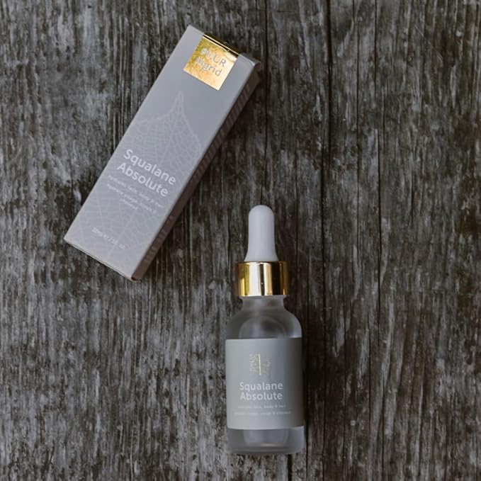 Squalane Absolute - EWG VERIFIED, for Skin Texture, Tone, and Youthful Radiance, 30ml/1oz