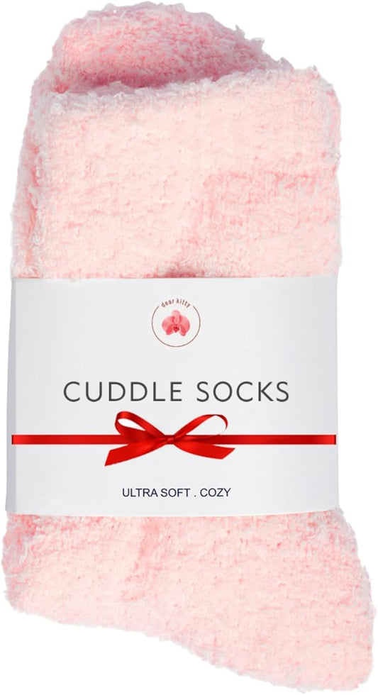 Fuzzy Socks for Women & Men - Cozy Cloud Socks for Sleeping, Gifts, Spa, Travel, Stress Relief, Lounge Wear