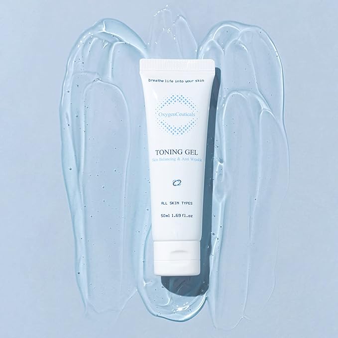 Toning Gel – Premium Hydrating Gel Toner with Centella & Licorice Root Extracts, Adenosine Anti-Wrinkle, Soothing Care for Dry & Sensitive Post-Treatment Skin. 6.67 fl.oz (200ml)
