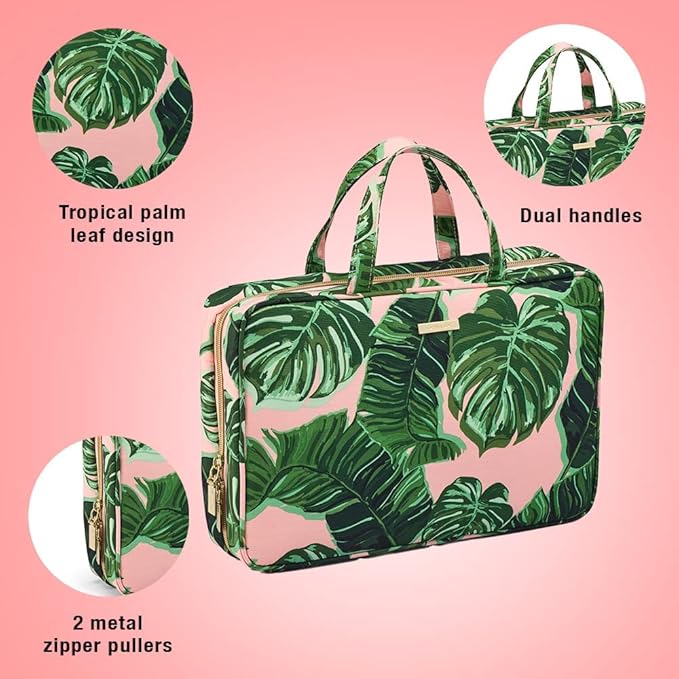 Conair Travel Toiletry Bag - Makeup Bag - Cosmetic Bag -Travel Makeup Bag