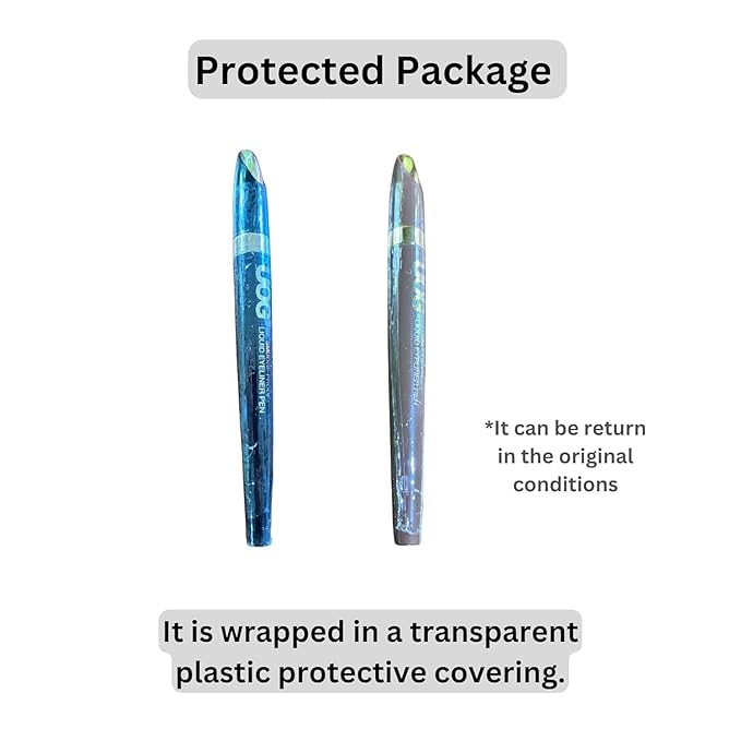 UOG (United One) Liquid Eyeliner - Waterproof, Smudge-Proof, Quick-Dry Formula with Precise Slender Brush Tip, Allergy-Free & Long-Lasting Up to 72 Hours. 1.0mL/0.035 Fl oz