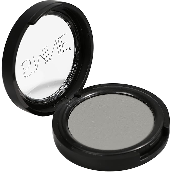 ISMINE Single Eyeshadow Powder Palette Matte Grey, High Pigment, Longwear Single Grey Eye Makeup for Day & Night (#03)