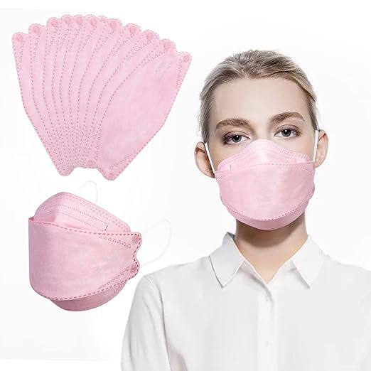 KN95 Face Masks, Disposable Face Mask 50 Pcs for Adults