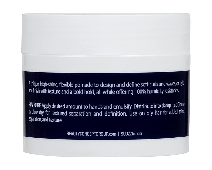 SUDZZFX DESIGN.IT Volume & Shaping Crème – Smoothing & Styling Formula – Frizz Control – Thickening for Men & Women – 3.4 Fl Oz