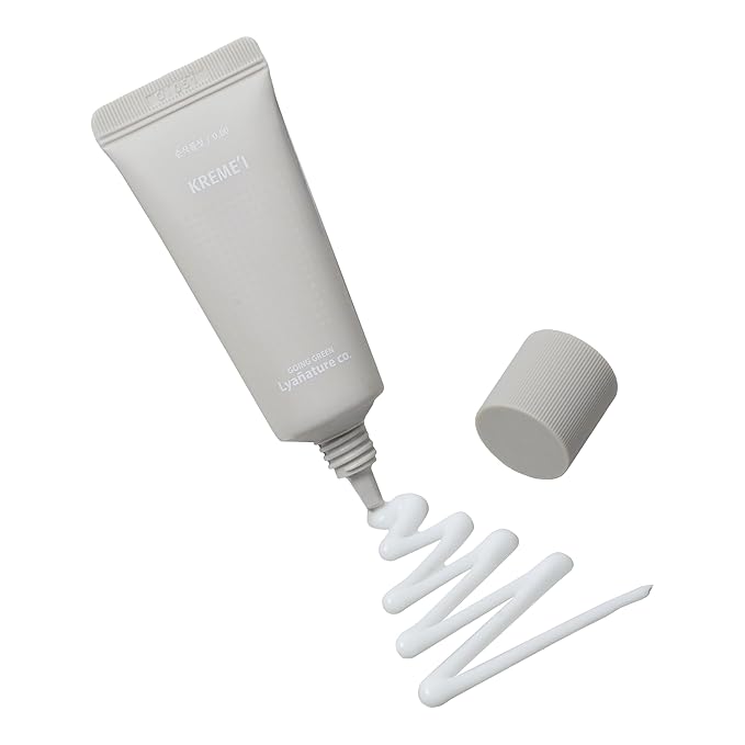 KREME I – Organic Korean Eye Cream for Dark Circles & Fine Lines, Anti-Aging & Skin Elasticity, Lightweight, Non-Sticky, Compact, Paraben-Free Skincare (0.7 fl oz / 20g)