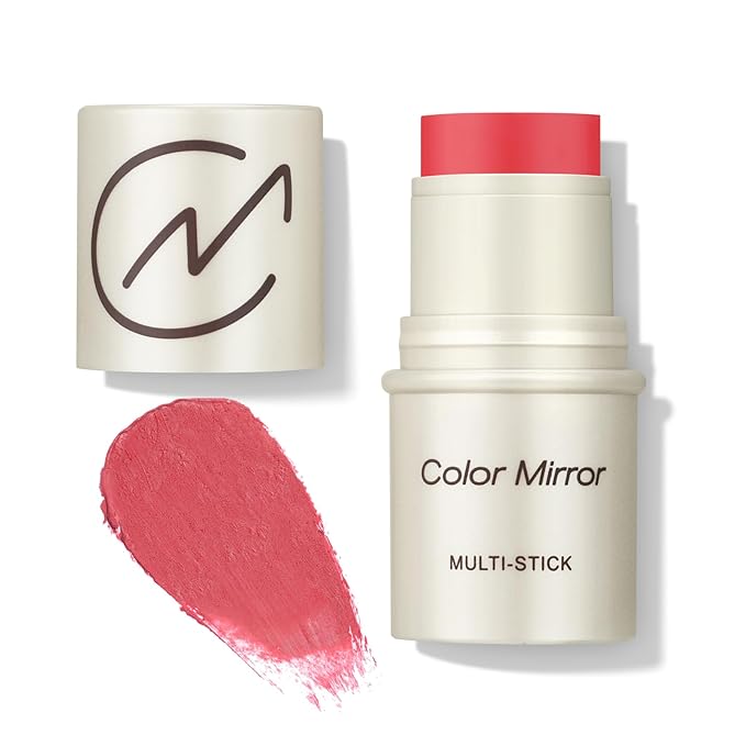 Multi-Use Makeup Stick - Blush, Lipstick, Eyeshadow & Highlighter For All Skin, Buildable Color, Long-Lasting, Lightweight, Natural Soft Finish(09 Carnation Matte), 0.158 oz