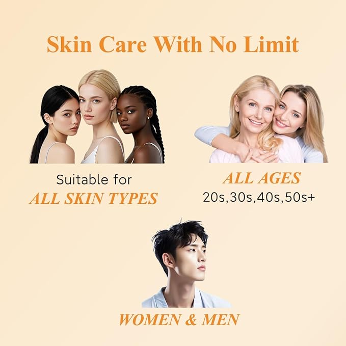 HKH Vitamin C Serum For Face, Anti-Aging Vit C with Vitamin E Serum 48 Capsules, Evens Skin Tone & Reduces Wrinkles, Travel Size Skincare Capsules for Smoothing, Hydrating & Firming Skin