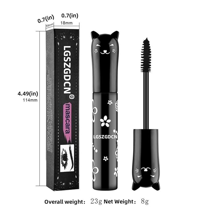 White Lashes volume mascara Extensions Makeup Lash Waterproof Fast Dry Eyelashes Curling Lengthening Primer Party Stage Use