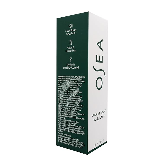 OSEA Undaria Algae™ Body Lotion 5 oz - Ultra-Hydrating & Lightweight Body Lotion - Firms Skin in 4 Hours - Packed with Undaria Seaweed & Hyaluronic Acid - for Dry, Normal, & Combination Skin