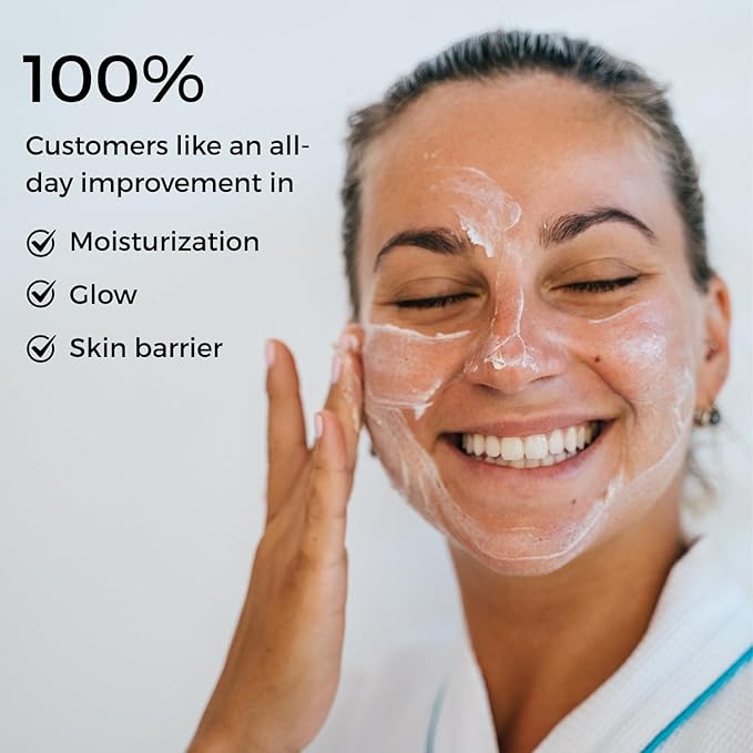 RaGaNaturals Natural Moisturizing Cream - Body & Face Moisturizer for Dry to Very Dry, Sensitive Skin - Unscented Body Cream with Vitamin E & Avocado, Argan Oil - Non-Comedogenic, Fragrance Free -8 Oz