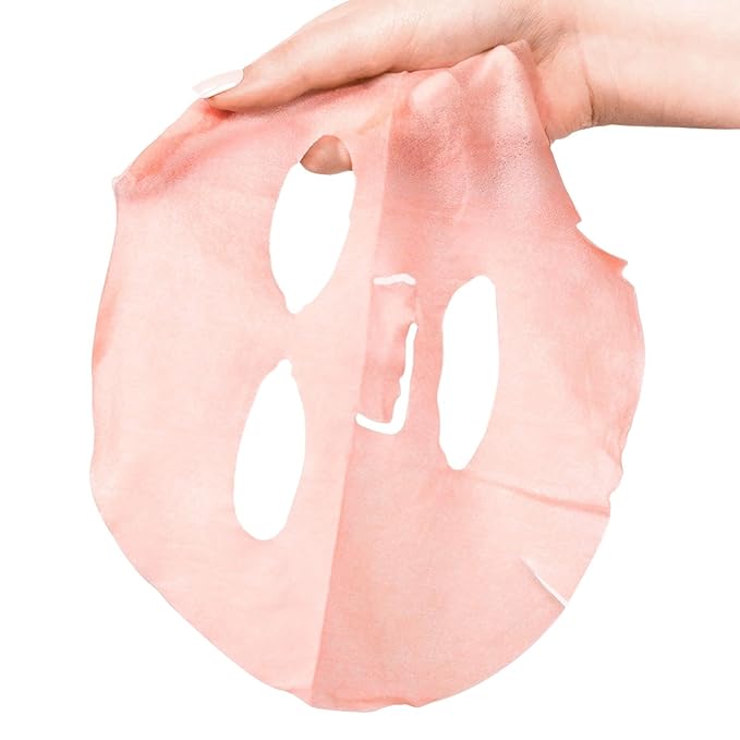 Patchology Serve Chilled Rosé Facial Sheet Mask - Hydrating & Soothing Face Mask with Hyaluronic Acid for Glowing Skin, Rosé Scented Skin Care Treatment, Self-Care Spa Experience at Home - 2 Pairs