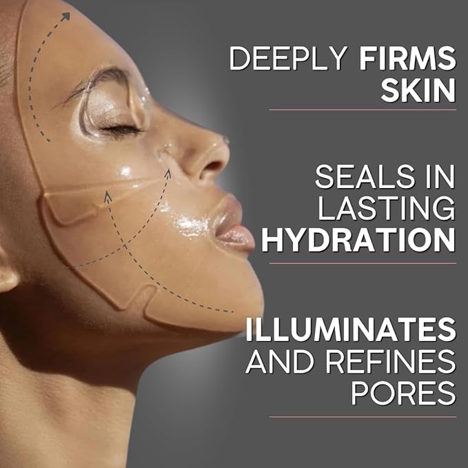 ERASE Pro-Collagen Hydrating Collagen Face Mask for Women & Men | Face Masks Skincare | Mascarillas Faciales de Colageno |Collagen Mask Overnight | Biocollagen Face Mask | Korean Skin Care