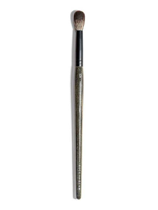 Rose and Ben Beauty E29 Blending Crease Brush | Tapered Dome for Contouring & Depth | Cruelty-Free Bristles