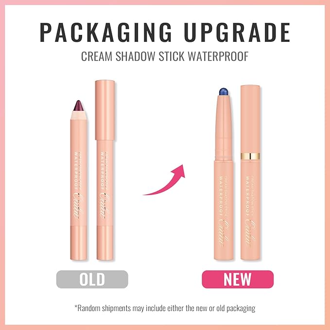 Oulac Waterproof Eye Shadow Stick Smooth and Long Lasting, Shimmering Glitter Finish, Blendable Eyes Makeup, Vegan & Cruelty-Free 1.25g, 20 Navy Velvet