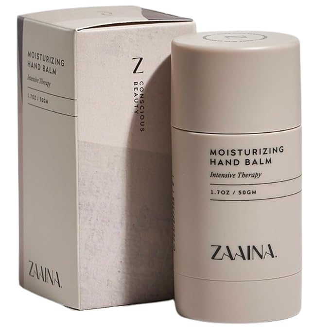 ZAAINA Intensive Hand Balm Stick - Natural Moisturizing for Dry, Cracked Hands - 1.7 oz
