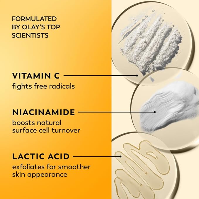 Olay Regenerist Vitamin C Face Moisturizer, Bright & Even Lightweight Cream for Women - Brightens, Hydrates, Evens Tone + Texture, Glowing Skin Care - Recyclable Sustainable Eco Jar, Non-Greasy, 2 Oz