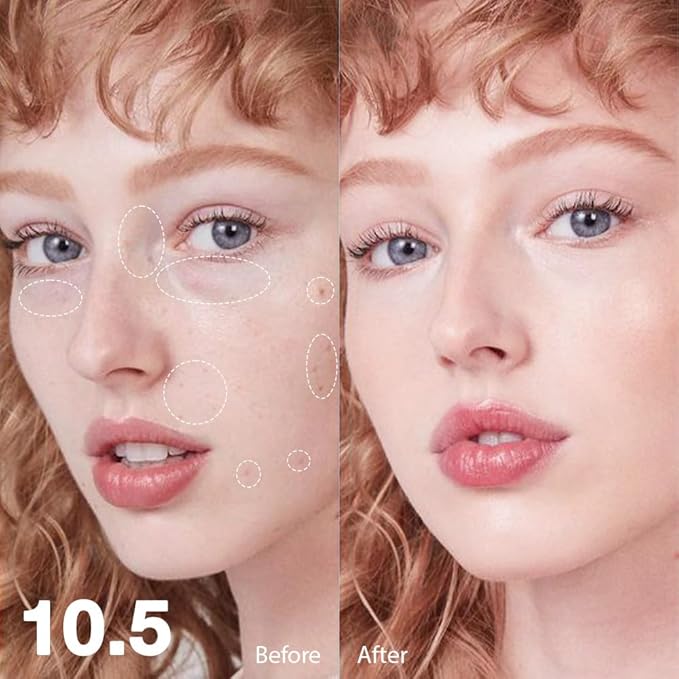 Kaely Under Eye Concealer for Older Women, Color Correcting Full Coverage Concealer for Dark Circles, Puffiness, Redness, Corrector de ojeras, Waterproof Anti Aging, Natural Matte Finish, light C