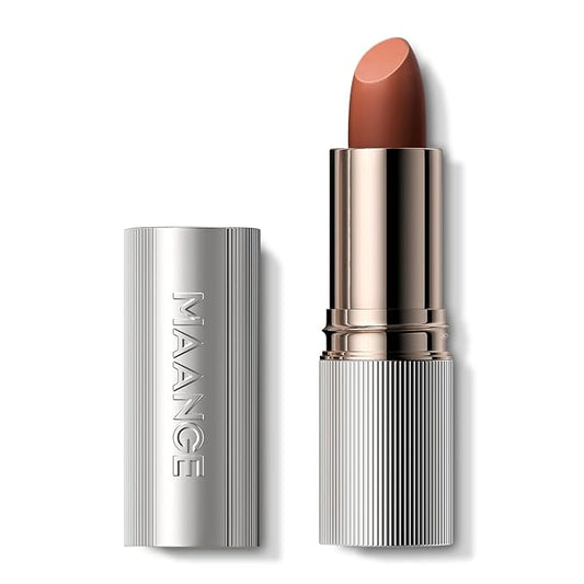 MAANGE Lipstick, Matte Lipstick Long Lasting Transfer-Proof Waterproof & Hydrating Lip Makeup, Full Coverage for a Nourishing Pout,1 Count-O201