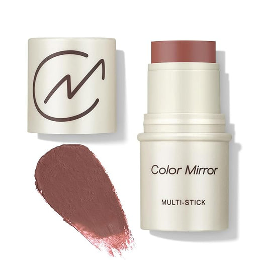 Multi-Use Makeup Stick - Blush, Lipstick, Eyeshadow & Highlighter For All Skin, Buildable Color, Long-Lasting, Lightweight, Natural Soft Finish(35 Strawberry Juice Matte), 0.158 oz