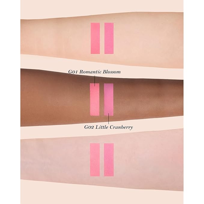 Flower Knows Violet Strawberry Rococo Gift Box Set,7 Pack Makeup Box with Mirror,Lip Gloss×2+Blush×2+Blush Brush×1+Hair Clip×1+Gift Box×1,Perfect Makeup Gift for Girls & Women