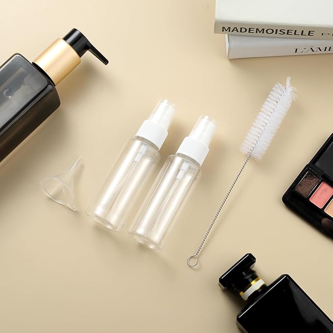 16 Pack Travel Bottles for Toiletries, Large 6oz Silicone Travel Containers jar for Toiletries, Leak Proof Refillable Liquid Shampoo And Conditioner Travel Essentials toiletry Bottles