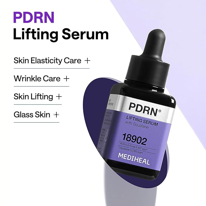 Mediheal PDRN Pad & Serum Skin Care Duo Set for Glass Skin – Intense Skincare for Radiant, Firm & Healthy-Looking Skin