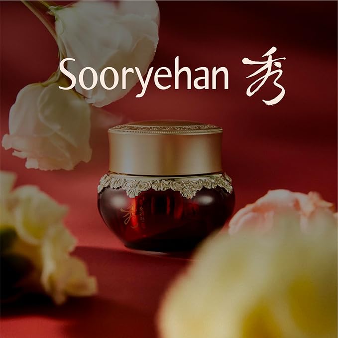 Sooryehan Hyobidam Fermented Cream (1.7fl oz) - Korean Facial Care. Face Moisturizer for Women. Wrinkle Cream for Women, Night Cream for Face with Wild Ginseng & Snow Fungus.