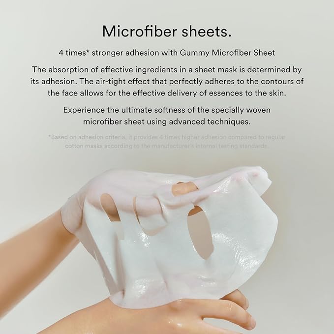 Abib Gummy Sheet Mask Vita Sticker(10 sheets) IBrightening & Soothing Sheet Mask with Niacinamide, Cica, Peptides & Vitamin Complex, Korean Skincare for Sensitive Skin