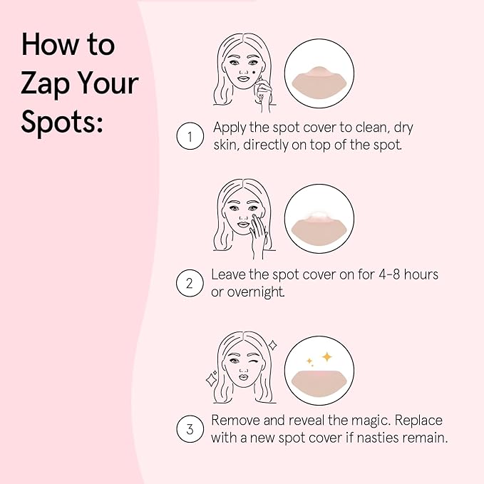 grace & stella Award Winning Pore Strip - Pimple Patches for Face - Heart Hydrocolloid Zit Stickers that Help Soothe & Conceal Breakouts - Cute Patches - Dermatologist-Tested, Vegan (Heart, 72 Count)